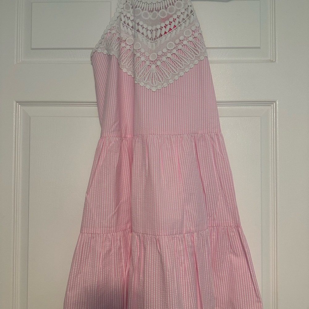 Lilly Pulitzer, Britt Seersucker Dress. Women’s size 10